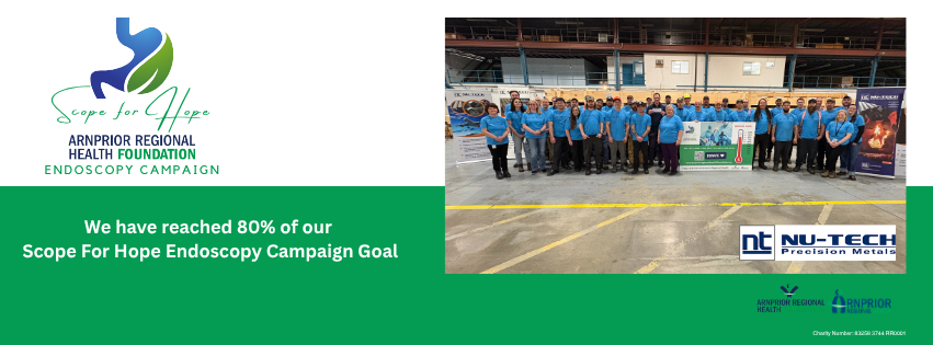 80% of Scope For Hope Goal Reached