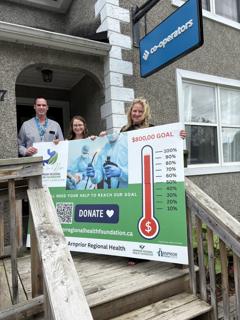 Arnprior Regional Health Foundation's Scope for Hope Campaign Reaches 95% of $800,000 Goal